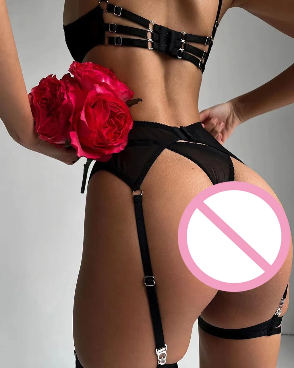 Ensemble Lingerie Femme 2 Pièces en Dentelle Brodée – Élégance Séduction