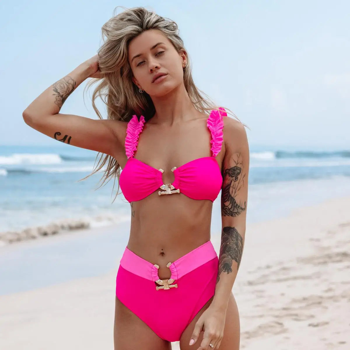 Bikini taille haute SEAURAL